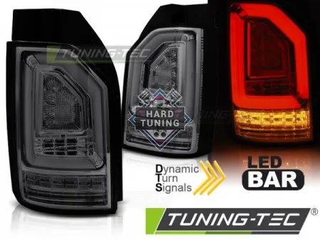 Задние фары VW T6 (2015-2019) OEM LED LED BAR TAIL LIGHTS SEQ fits тонированные