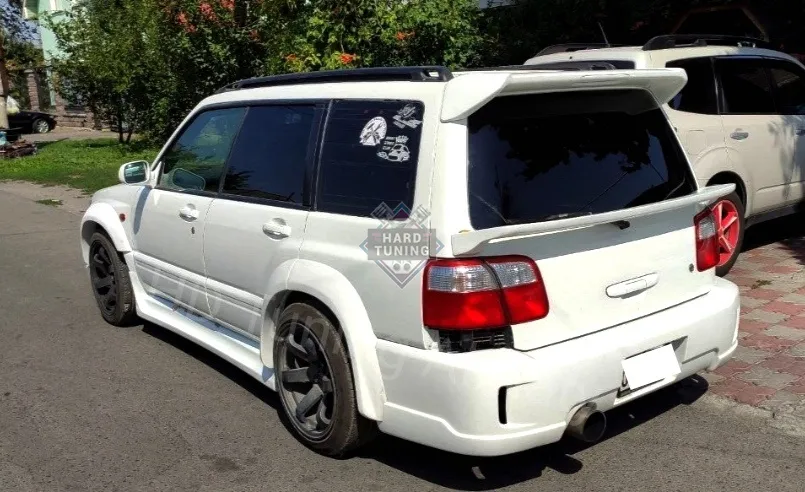 Расширение +50 мм на крылья и STI2m бампера Subaru Forester SF