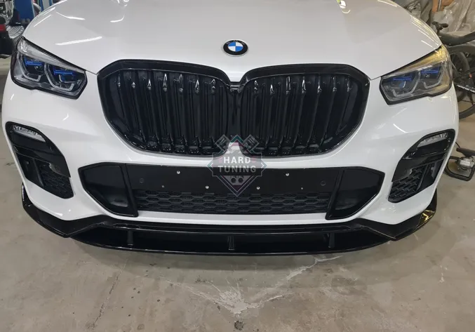 Сплиттер переднего бампера BMW X5 G05 (2018-2022)