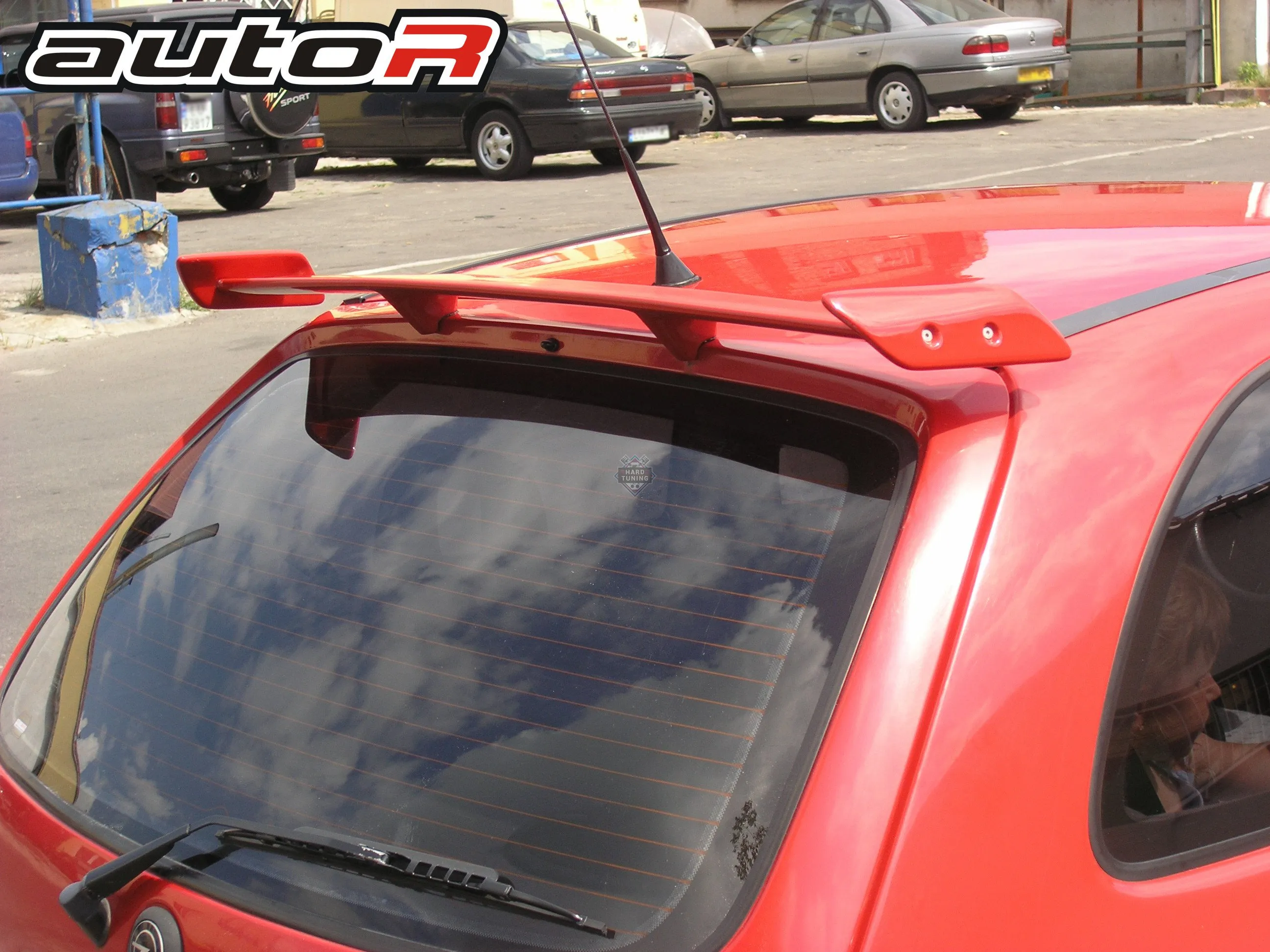 Спойлер Rieger Opel Corsa B