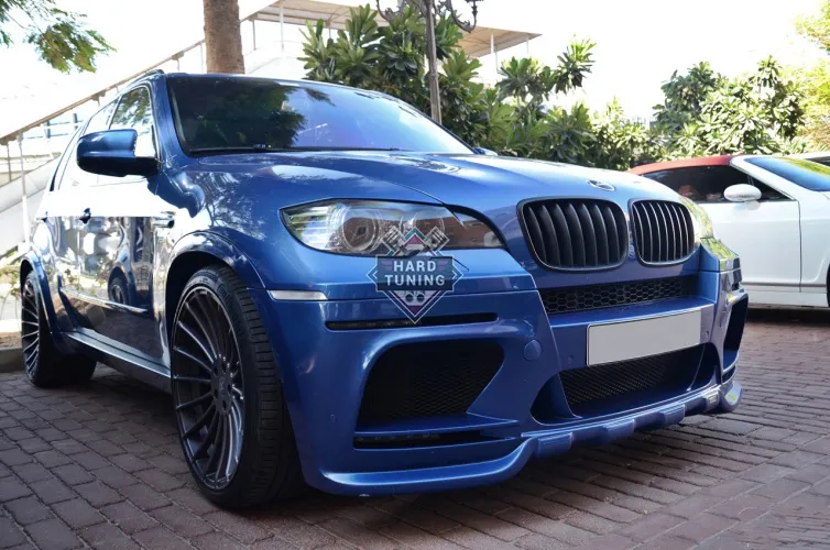 Передний бампер HAMANN BMW X6 E71 рестайлинг (под обычные крылья)
