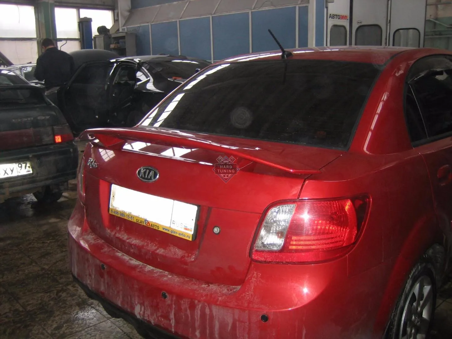Спойлер Kia Rio 2