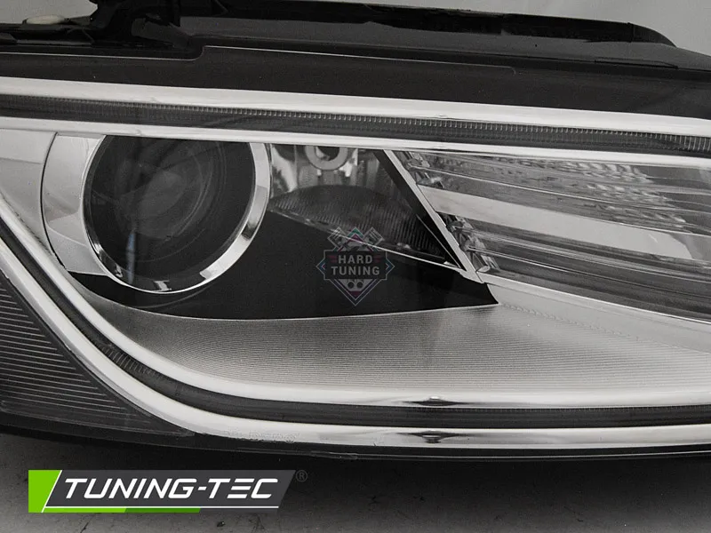 Передние фары AUDI Q5 2012-2017 HEADLIGHTS TRUE DRL fits хром