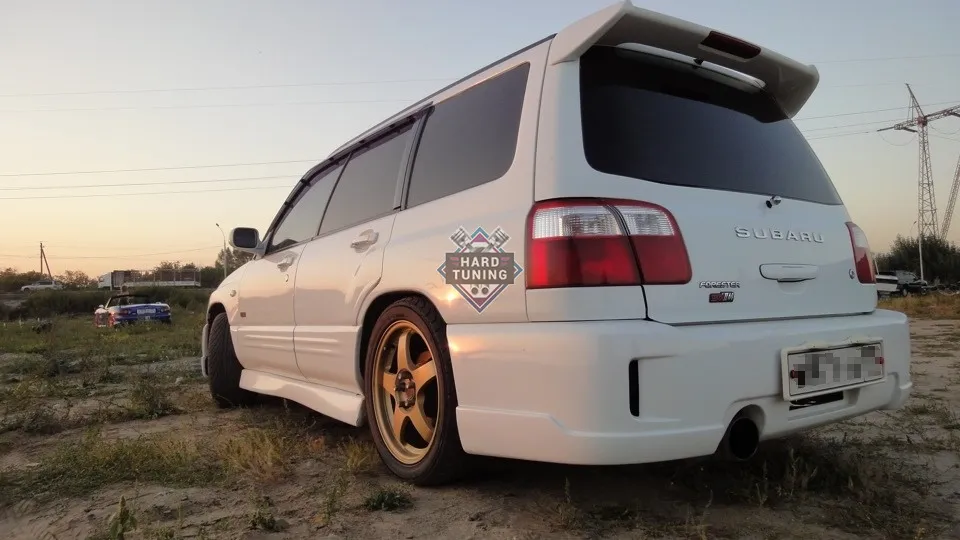 Накладки на пороги Sti 2M Forester 2 Sf5 (2002-2005)