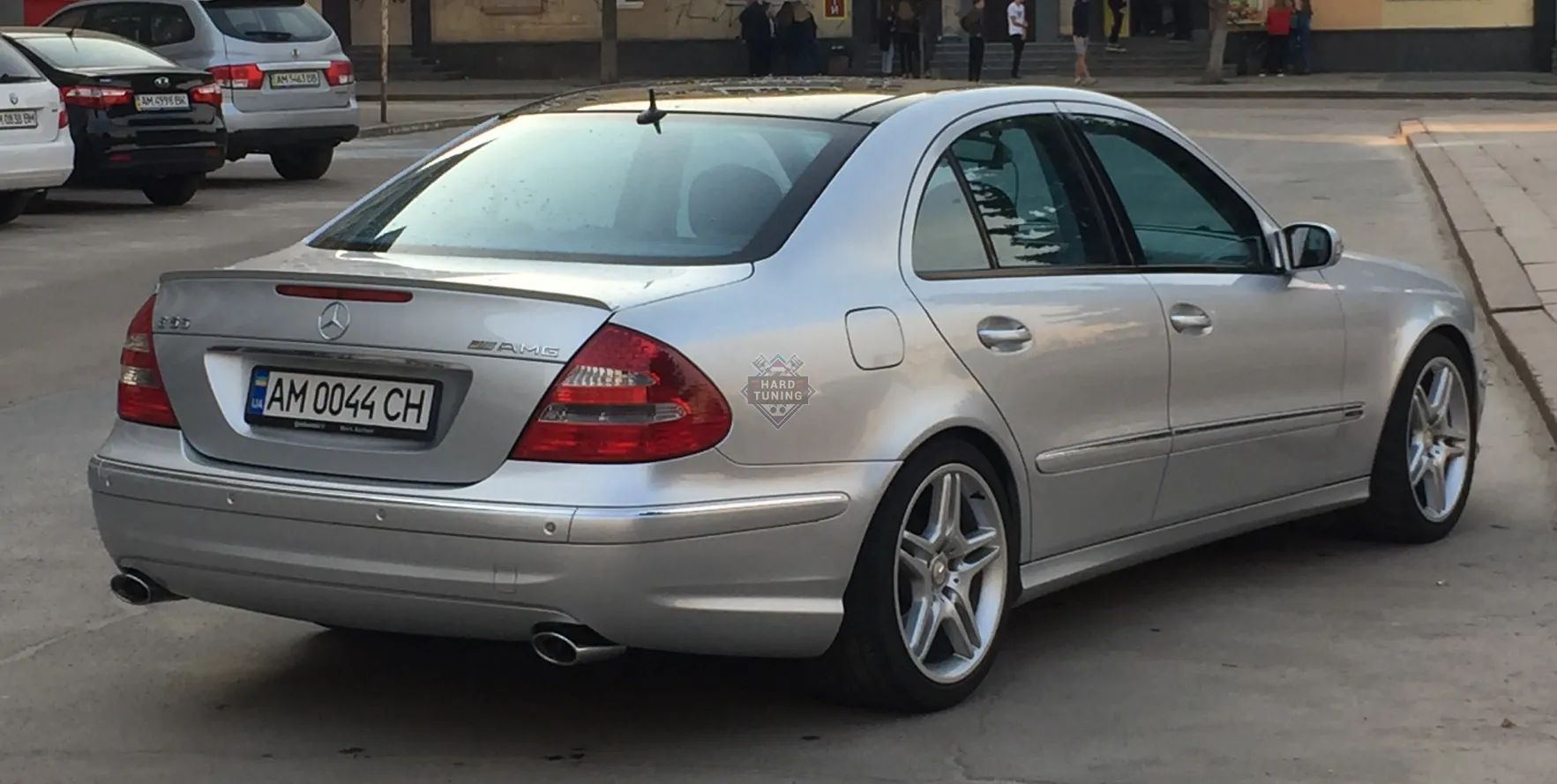 Спойлер лип Mercedes E-Class W211