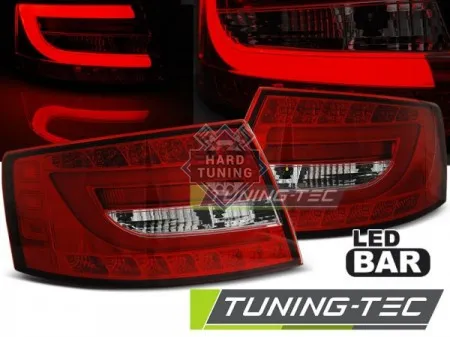 Задние фары AUDI A6 C6 (2005-2008) SEDAN 7PIN LED TAIL LIGHTS fits красно-белые