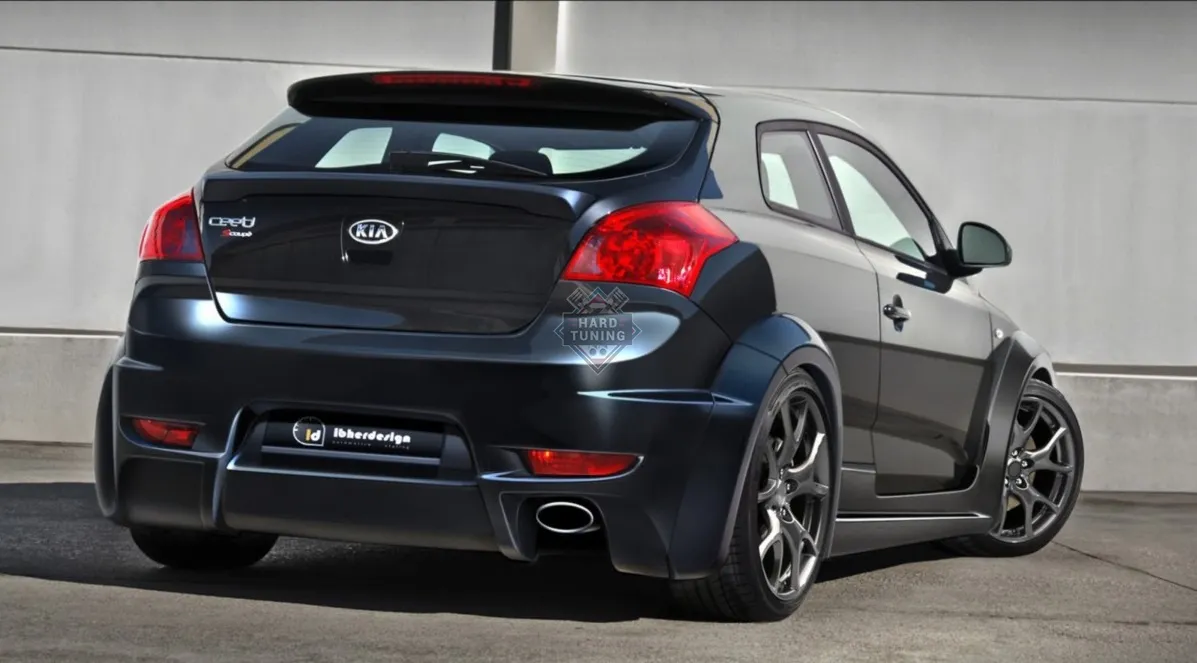 Спойлер нижний IBHERDESIGN KIA Ceed/ProСeed 5D/3D 2006-2012