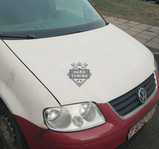 Капот пластиковый штатный Volkswagen Caddy 3 / Touran 1 дорестайлинг (2003-2006)