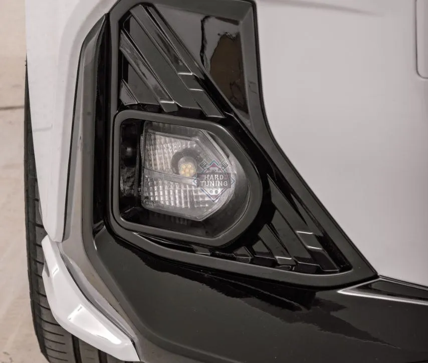 Передний бампер ROMB Hyundai Solaris 2 (2020-2022) рест под линзы / под рефлектор