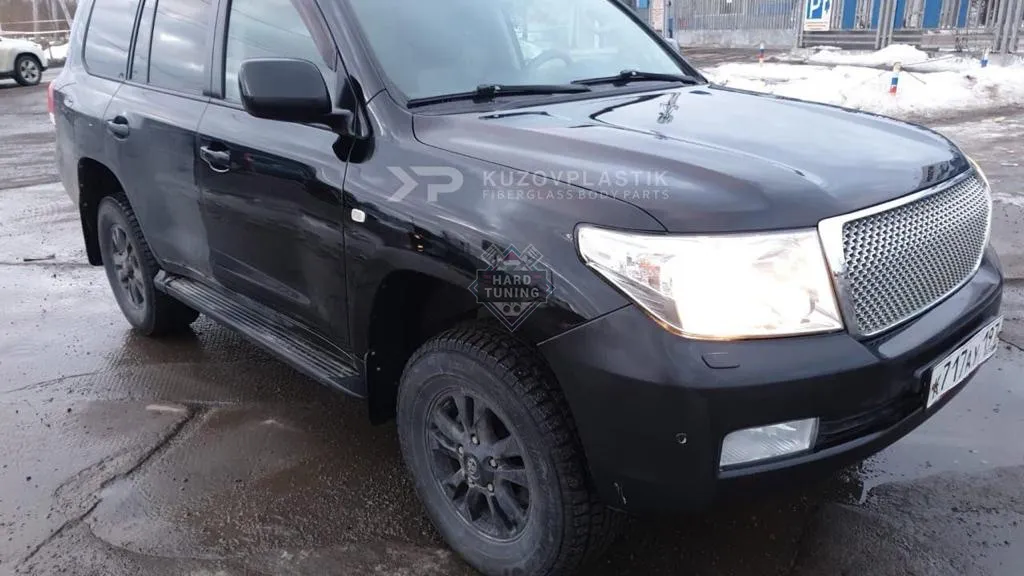 Передние крылья Toyota Land Cruiser 200 (2007-2015) штатные пластиковые комплект