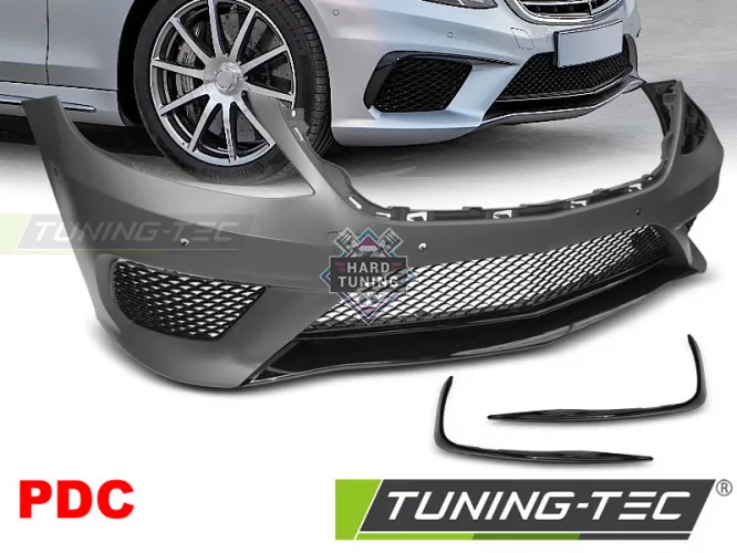 Передний бампер SPORT PDC Mercedes S-Class W222 (2013-2017)