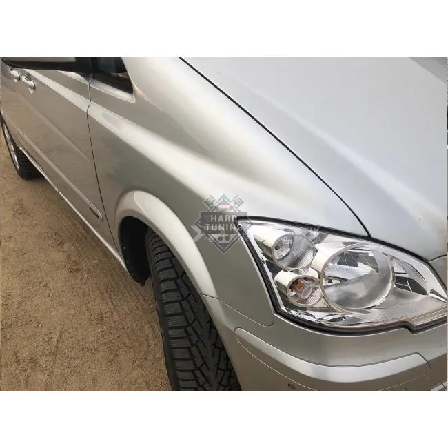 Передние крылья Mercedes Vito/Viano (W639) 2010-2014 штатные пластиковые комплект