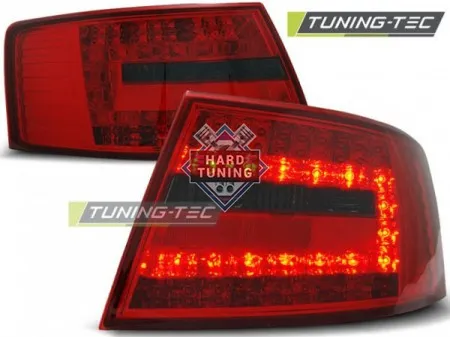 Задние фары AUDI A6 C6 (2005-2008) SEDAN LED TAIL LIGHTS fits красно-тонированные