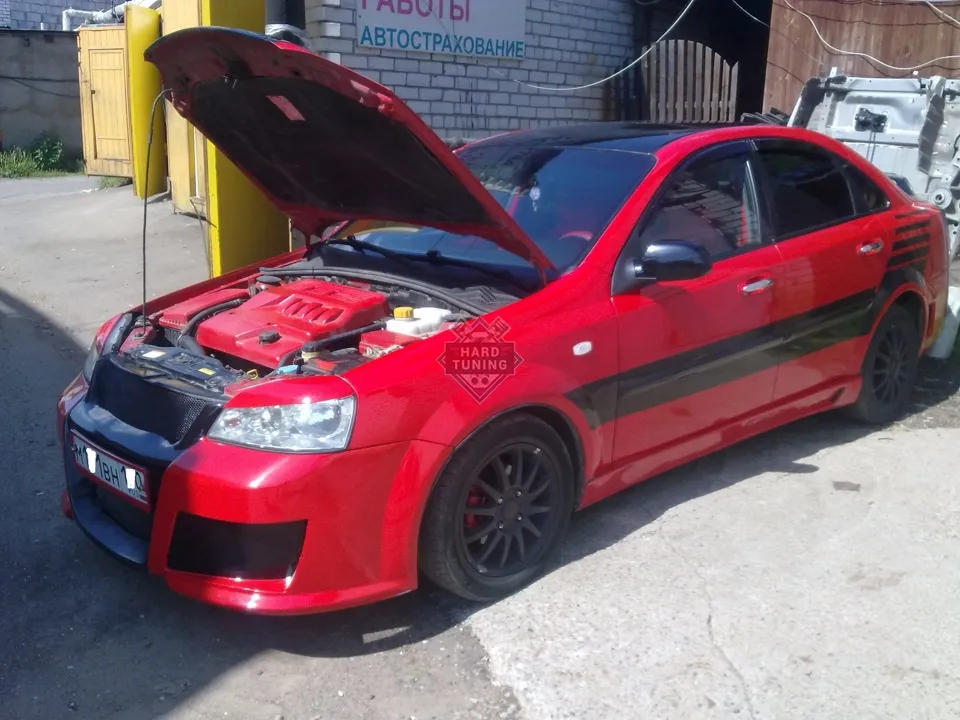 Передний бампер RIEGER-STYLE Chevrolet Lacetti седан