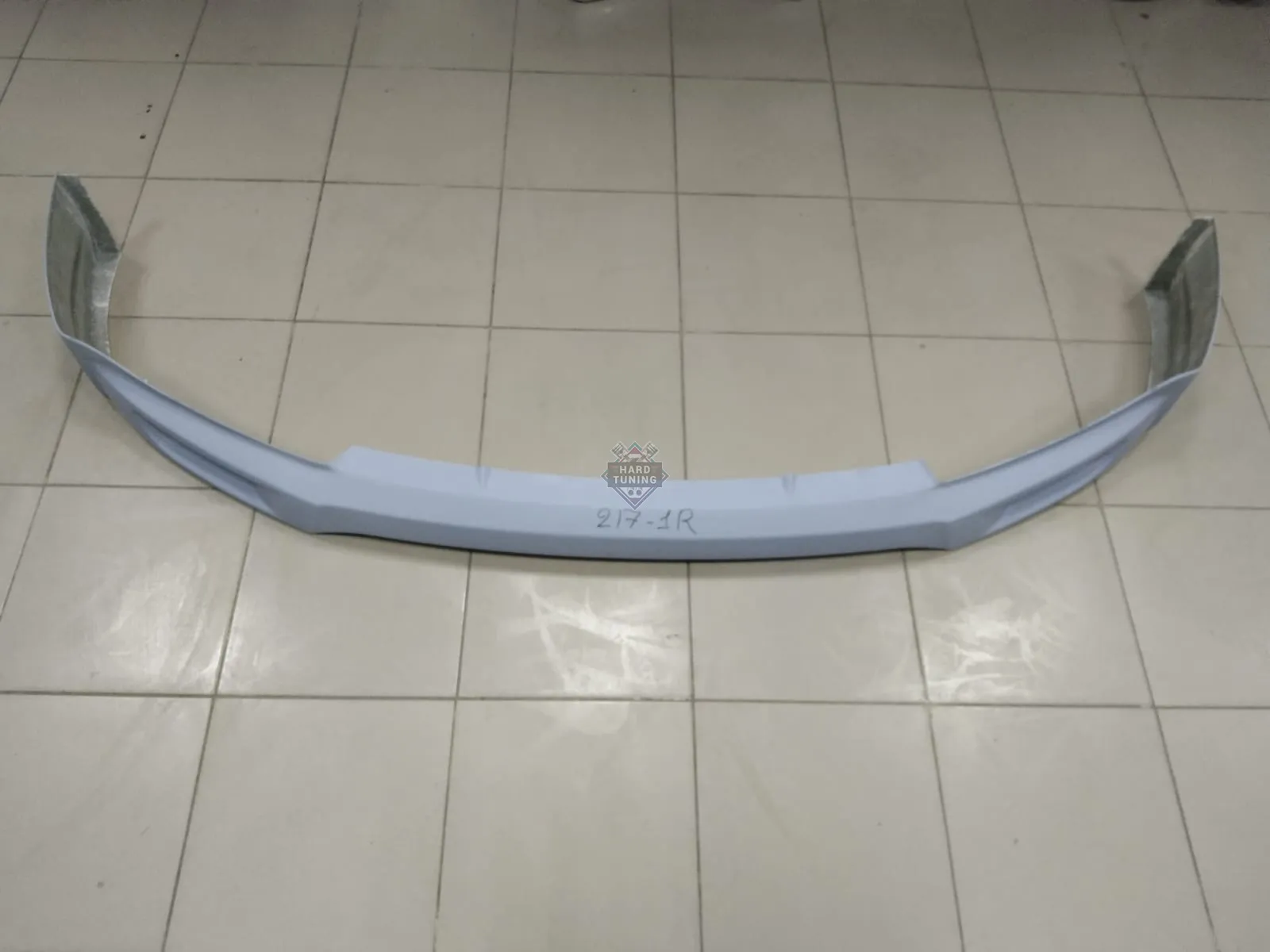Накладка на передний бампер MUGEN Honda Civic 8 4D стеклопластик рестайлинг