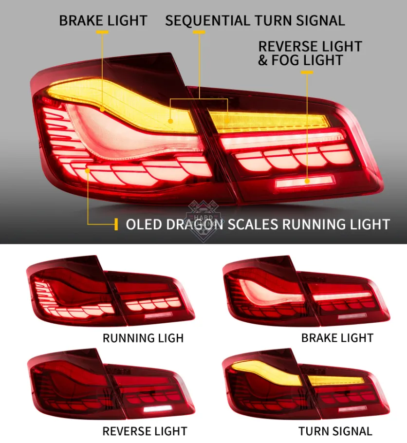 Задние фонари RED BMW F10 / F11 (2010-2013)