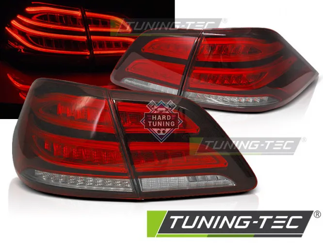 Задние фонари Mercedes M-Class W166 (2011-2015) LED красно-белые