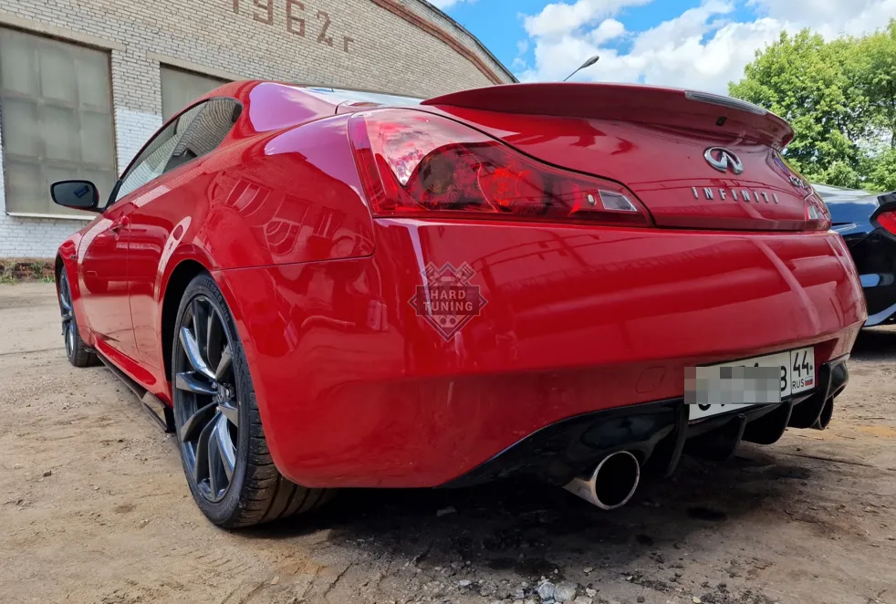 Диффузор заднего бампера Infiniti G37 Coope V36 (2006-2013)