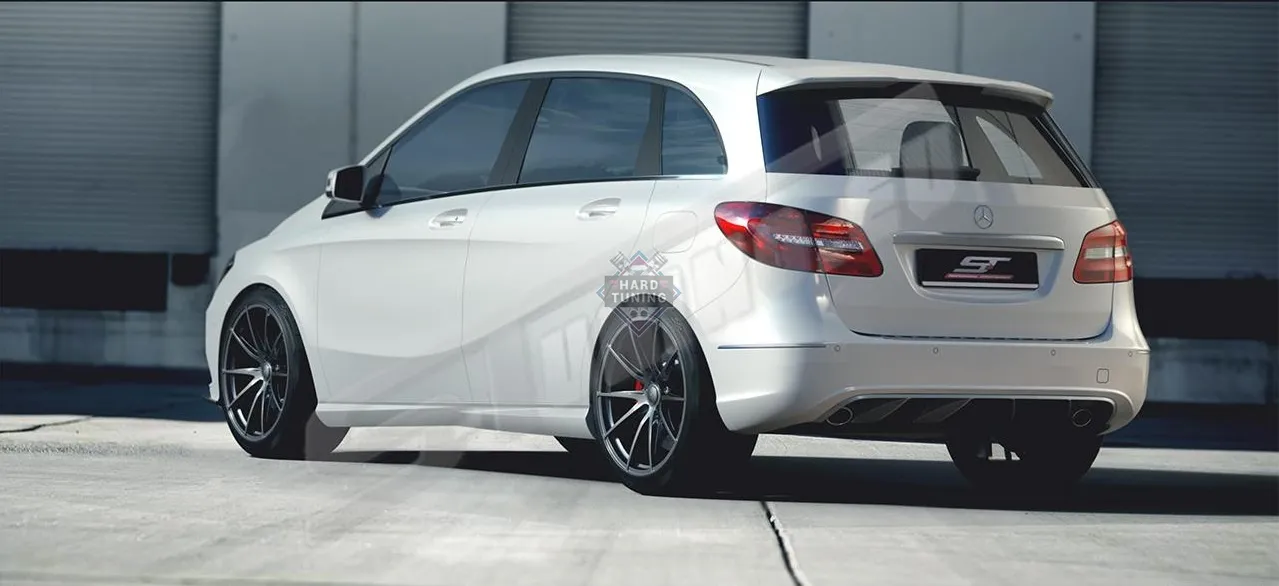 Накладки на пороги ST Mercedes W246
