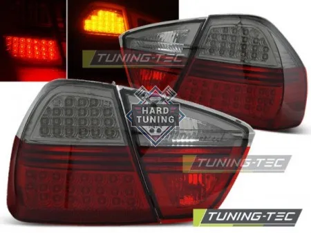 Задние фары BMW E90 (2005-2008) LED TAIL LIGHTS fits красно-тонированные