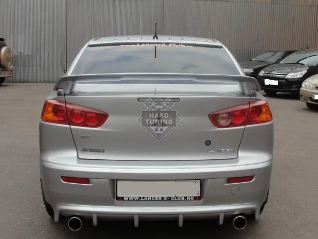 Спойлер 2.0 V1 Mitsubishi Lancer 10 (2007-2016) стеклопластик