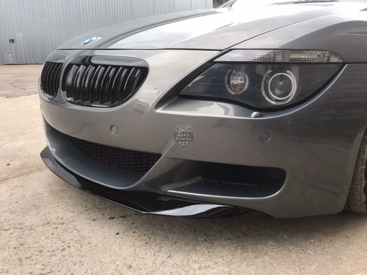 Сплиттер переднего бампера BMW E63 Coupe