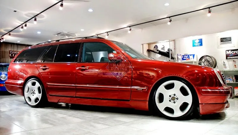 Накладки на пороги WALD INTERNATIONAL Mercedes E-Class W210