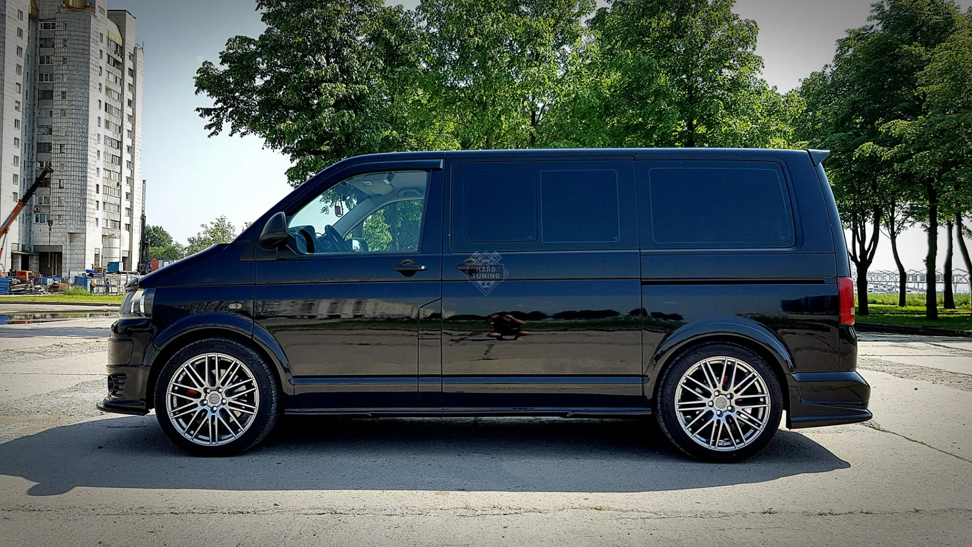 Накладки на пороги Rieger Volkswagen T5
