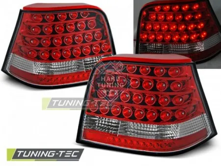 Задние фонари Volkswagen Golf 4 (1997-2003) LED красно-белые