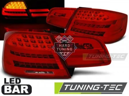 Задние фары BMW E92 (2006-2010) LED BAR TAIL LIGHTS fits красно-белые