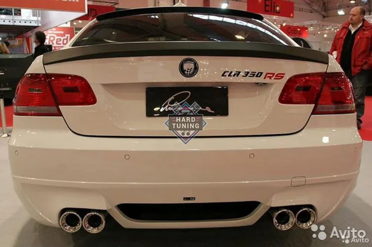 Накладка на задний бампер Lumma BMW E92