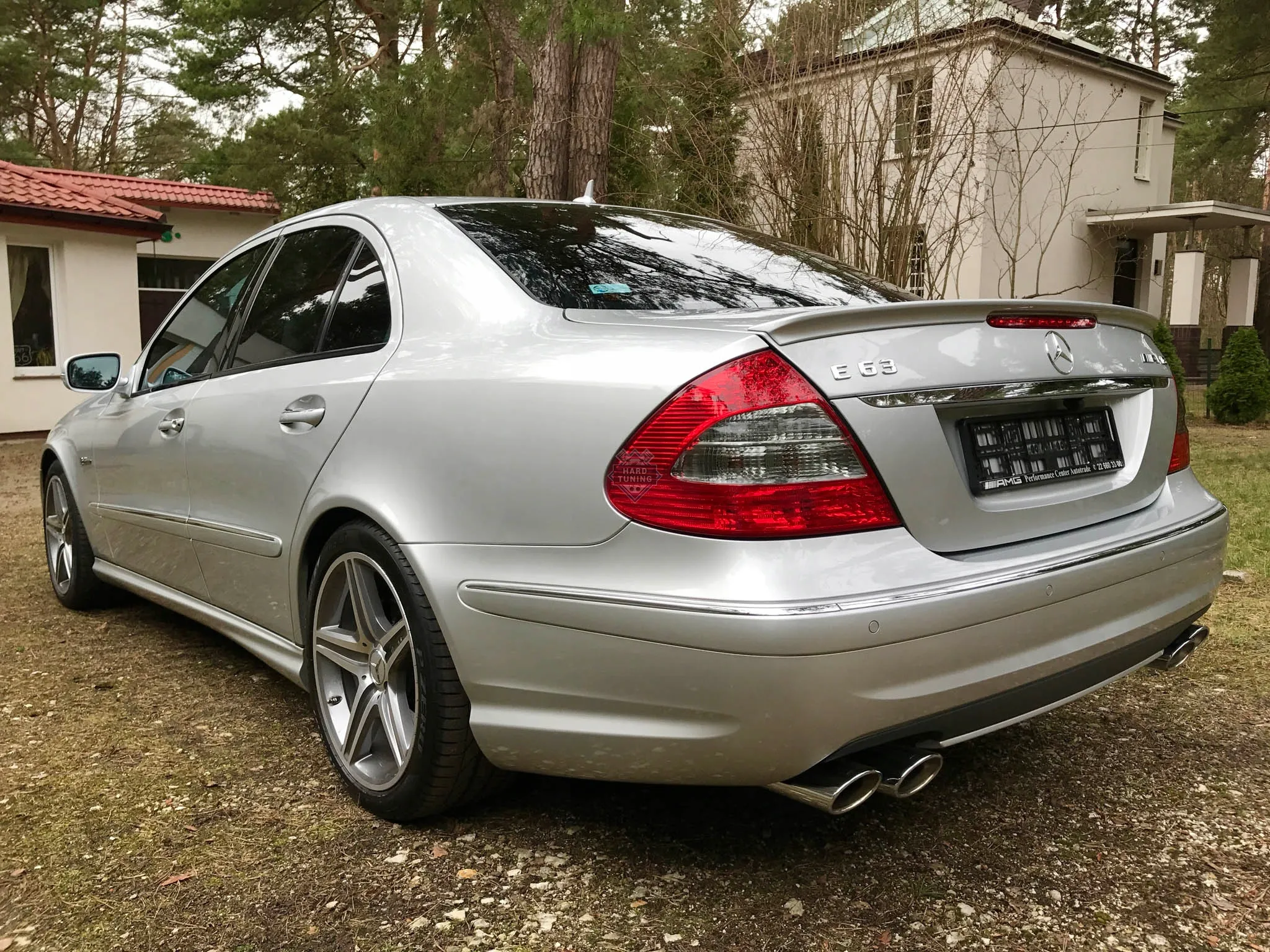 Спойлер AMG Mercedes E-Class W211 стеклопластик