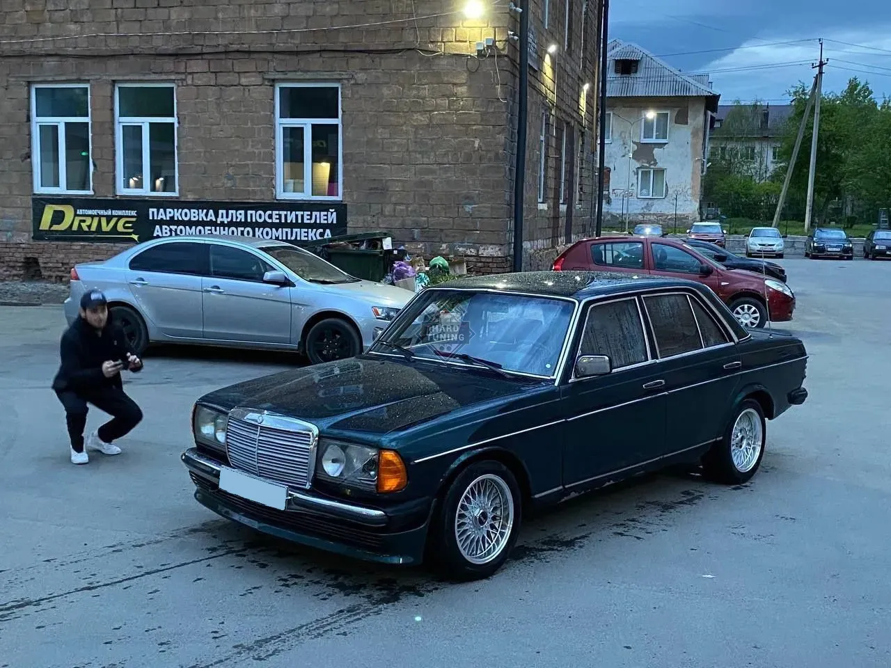 Накладка на передний бампер BBS Mercedes E-Class W123