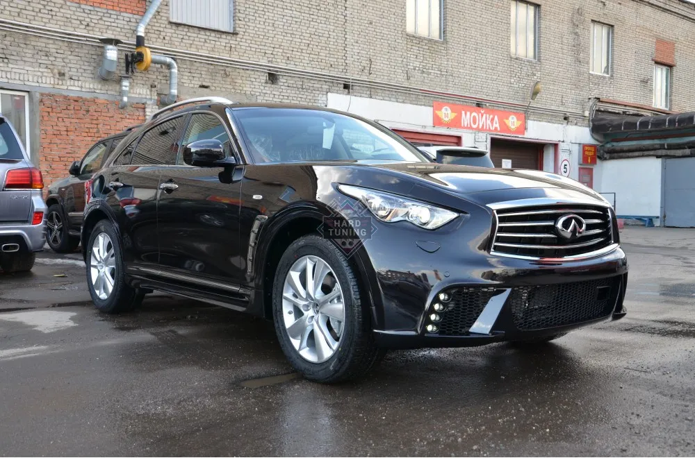 Передний бампер Carat Infiniti FX30D/FX35/FX37/FX50 (S51)