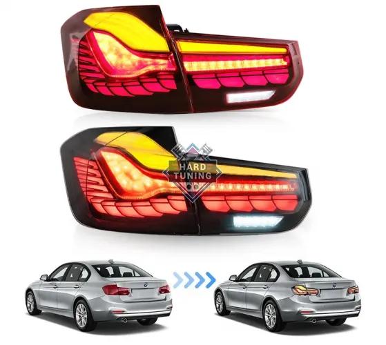 Задние фонари M4 RED SMOKE BMW F30/F31/F80 (2011-2019)