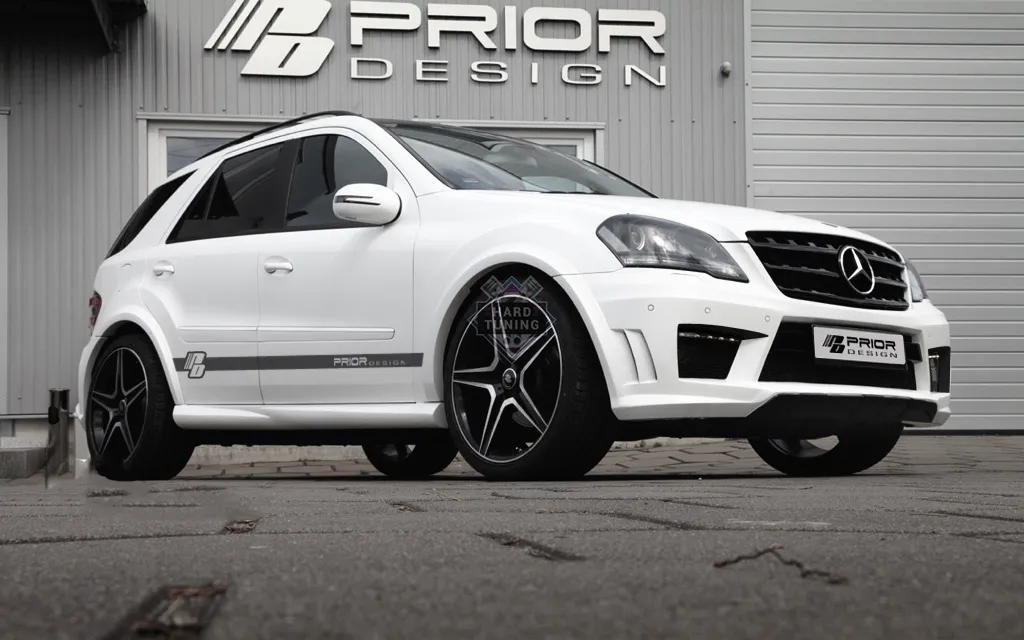 Передний бампер PRIOR DESIGN Mercedes ML-Class W164 рестайлинг