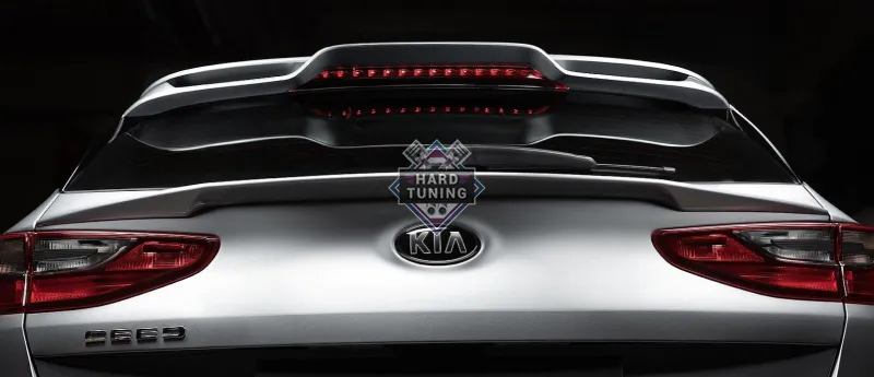 Спойлер под стекло BS KIA CEED 3 (CD) 2018-2022 АБС ПЛАСТИК
