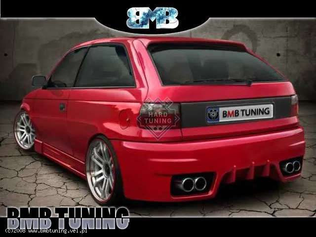 Задний бампер BMB Opel Astra F