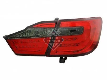 ЗАДНИЕ ФОНАРИ TOYOTA CAMRY V50 «BMW STYLE» Красный, тонированный