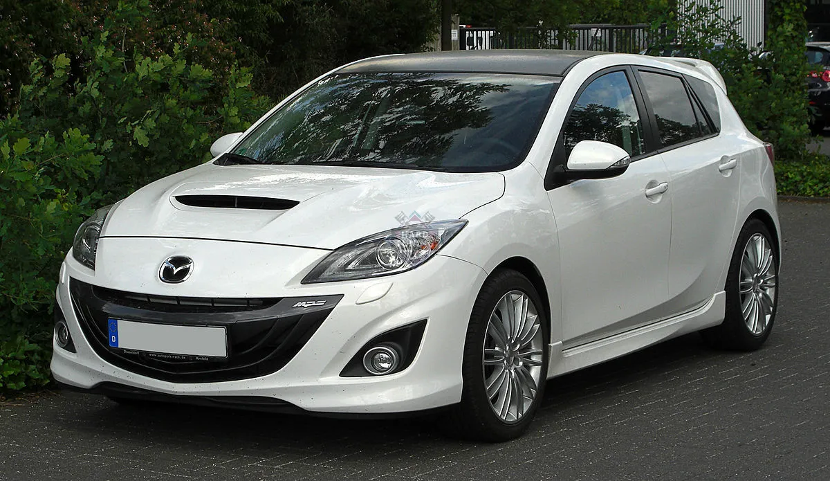 Накладки на пороги MPS Mazda 3 BL седан / хетчбек стеклопластик