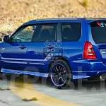Накладка на задний бампер Aero Forester 2 SG (2002-2005)