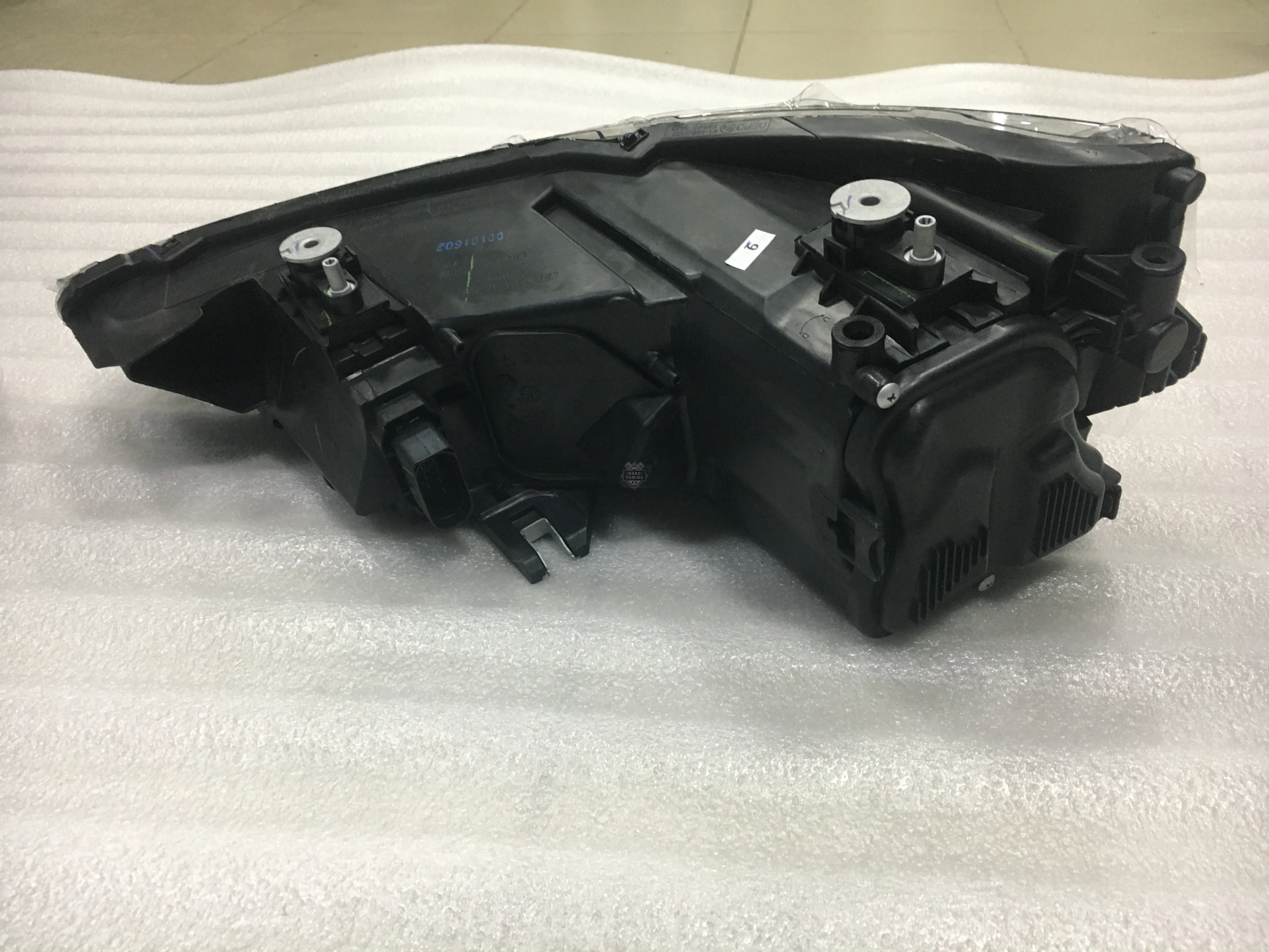 Передние фары AUDI A1 2010-2014 HEADLIGHTS TRUE DRL fits черные