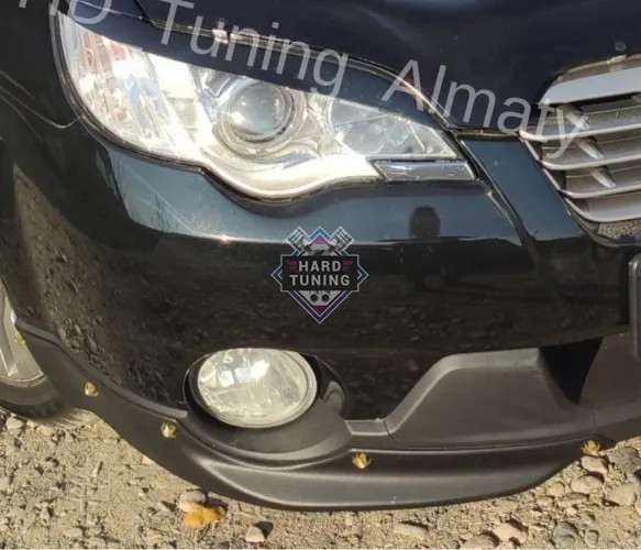Накладки на передний бампер Subaru Outback BP Рестайлинг