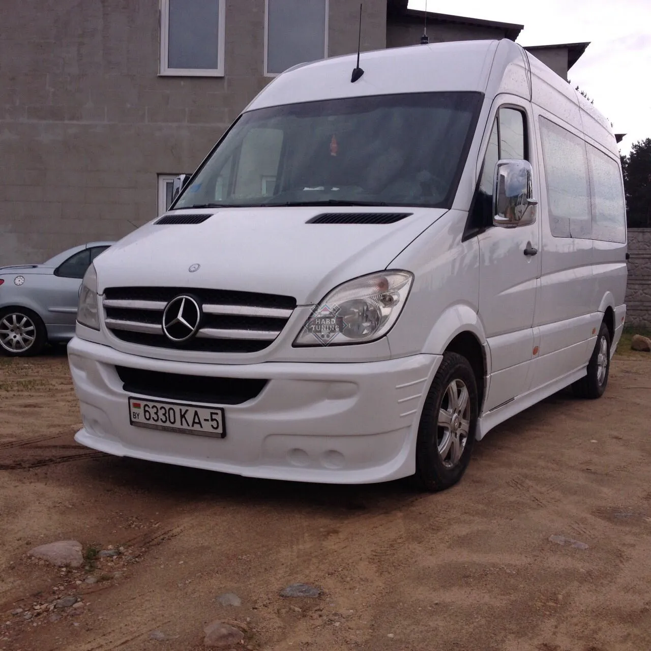 Накладка на передний бампер MAXTON Mercedes Sprinter 2006-2013 W906