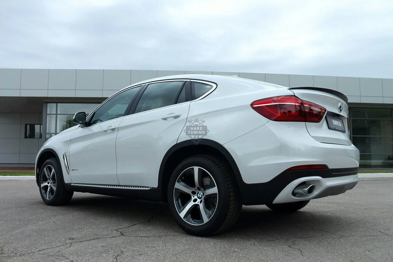 ЛИП СПОЙЛЕР ЗАДНИЙ BMW X6 F16 2014-2019 АБС ПЛАСТИК