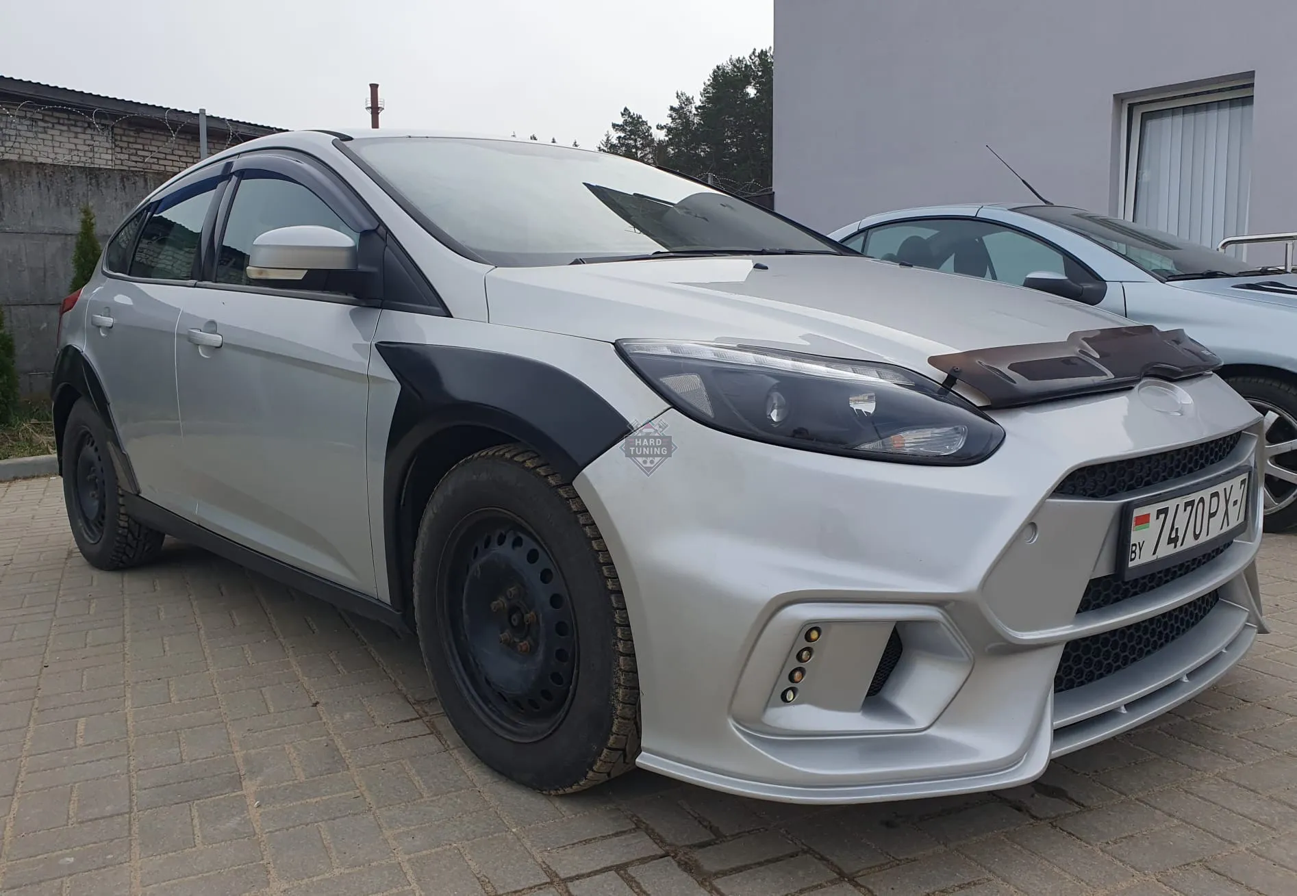 Накладки на арки в стиле RS Ford Focus 3 хетчбек