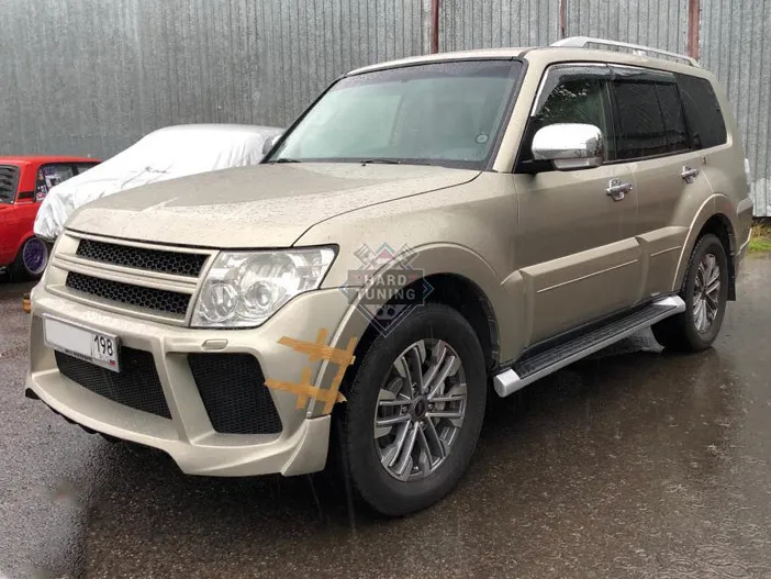 Комплект обвеса HT Mitsubishi Pajero 4 (2006-2014) дорестайлинг и 1й рестайлинг