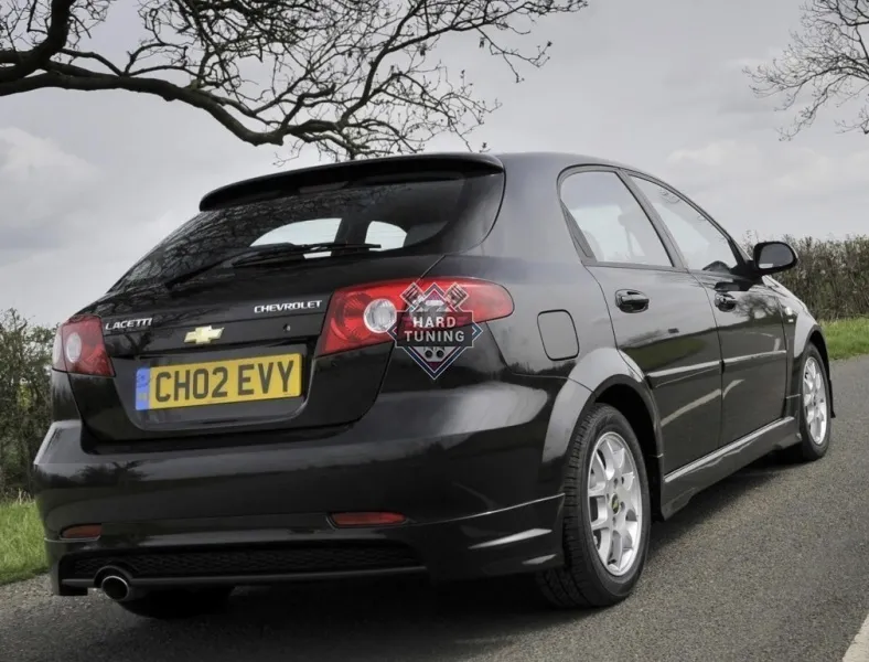 Накладка на задний бампер WTCC Chevrolet Lacetti Хэтчбек