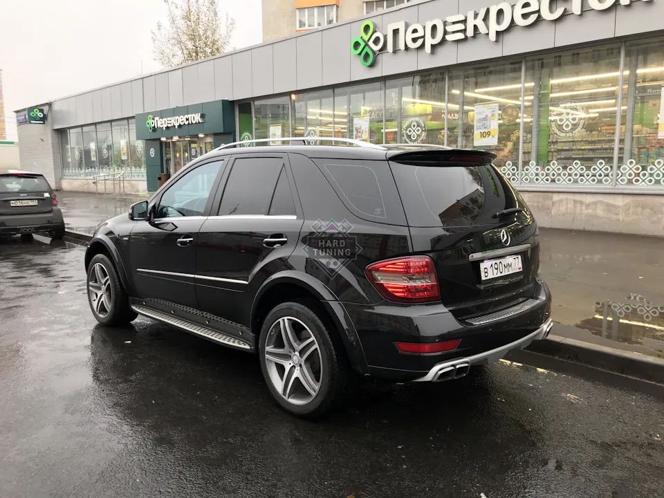 Спойлер на пятую дверь AMG Mercedes M-Klasse (W166)