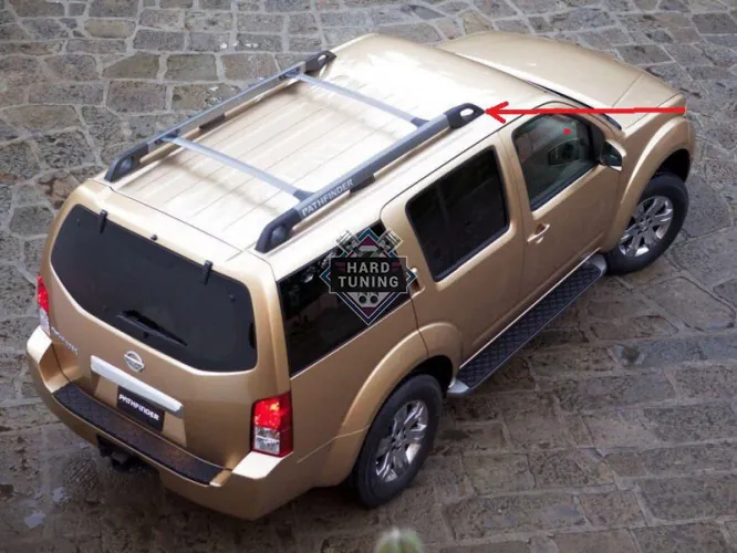 Заглушки для рейлингов комплект Nissan Pathfinder 3